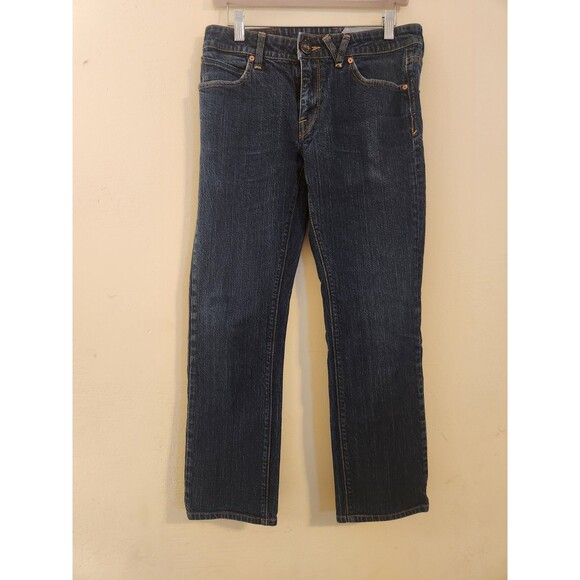 Volcom Men's 30x28 Vorta‎ Slim Straight Medium Wash Low Rise Jeans - Picture 1 of 10